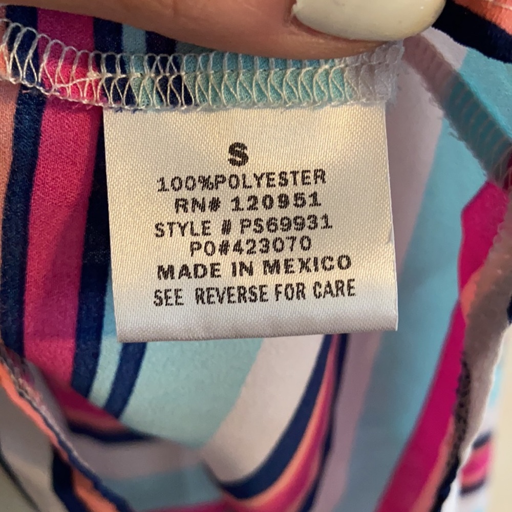 Multi-Color Striped Tank - Picture 3 of 3